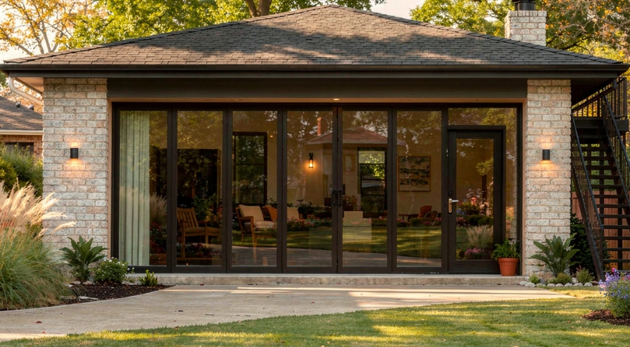 Interior garage conversion ADU construction and remodeling in Dallas, TX